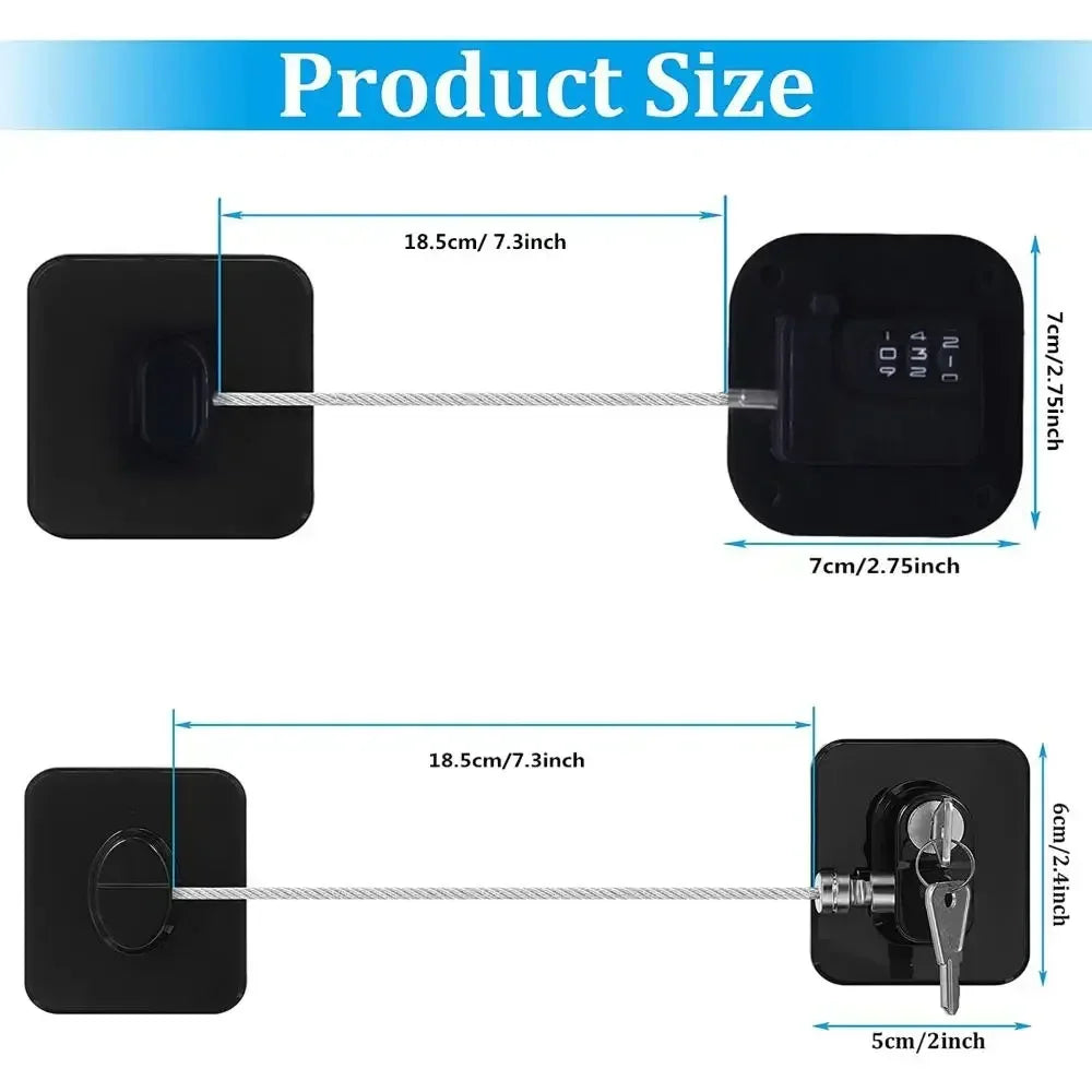 Baby Safety  Lock With Keys or Coded Lock I