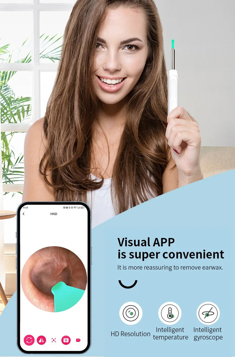 Ear Cleaner NK3 PRO Camera IOS & ANDROID